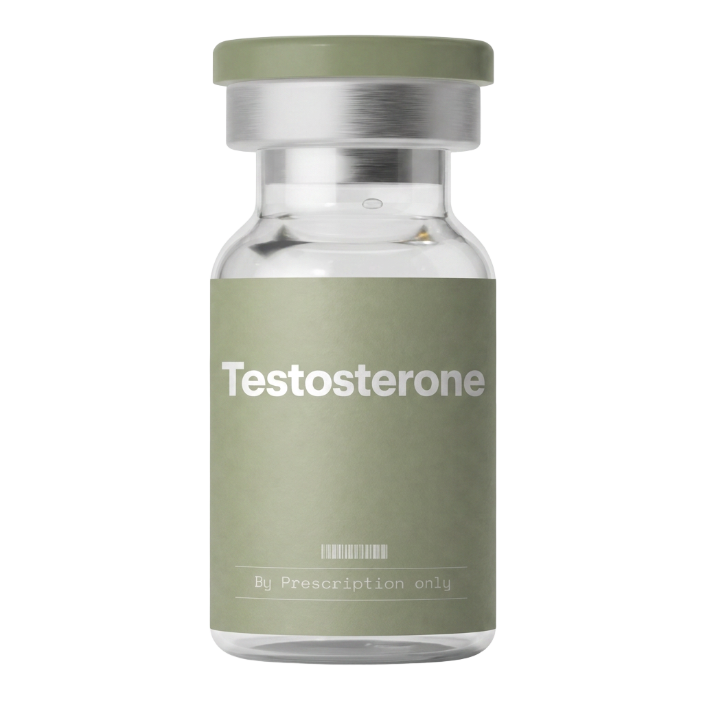 Testosterone vial